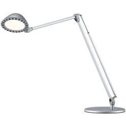 Hansa Lampe De Travail DEL BLOSSOM, Col. Argent - Coloris: Argent