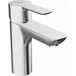 Hansa Hansaligna Mitigeur De Lavabo, Basse Pression, Pour Chauffe-eau Ouvert, Saillie : 108mm, Chrome, 06131103 - 06131103