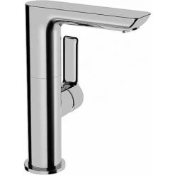 Hansa Hansaligna Mitigeur De Lavabo, Commande Latérale, Sans Vidage, Avec Dispositif De Sécurité, Saillie : 116mm, Chromé, 55352203 - 55352203