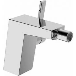 Hansa Hansaloft Robinetterie Pour Bidet, Commande Latérale, Avec Vidage, Saillie : 141mm, Chromé, 57583203 - 57583203