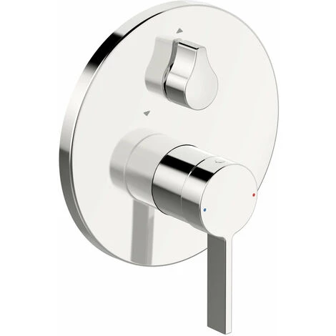 Hansa Hansaloft Mitigeur De Bain Et Douche, Kit De Finition, Encastré, Rosace Ronde, Chromé, 87729003 - 87729003 3 Hansa Hansaloft Mitigeur De Bain Et Douche, Kit De Finition, Encastré, Rosace Ronde, Chromé, 87729003 - 87729003