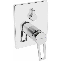 Hansa Hansatwist, Robinetterie Pour Bain Et Douche, Montage Final, Avec Dispositif De Sécurité, Levier à Bille, Encastré, Rosace Carrée, 89843085 - 89843085 -HANSA Soldes 17105589 5