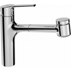 Mitigeur Monocommande D'évier Hansa Hansaronda, 0338, Chromé - 03382273