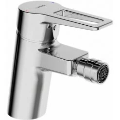 Hansa Hansatwist Robinetterie De Bidet, Avec Vidage, Levier à Bille, Saillie : 121 Mm, 09063285 - 09063285 -HANSA Soldes 20203447 5