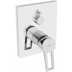 Hansa Hansatwist, Robinetterie Pour Bain Et Douche, Montage Final, Encastré, Levier à Bille, Rosace Carrée, 89849085 - 89849085 -HANSA Soldes 20203461 4