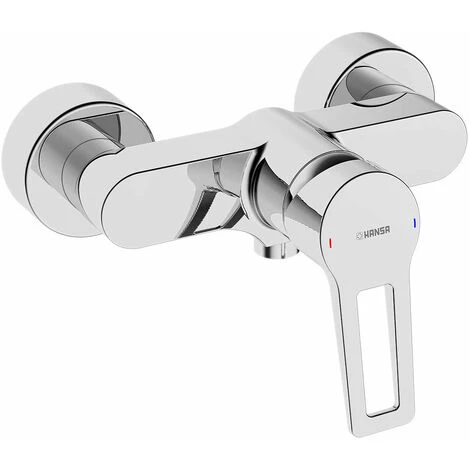 Robinet De Douche Hansa Hansatwist, Avec Dispositif De Sécurité, Levier à Bille, 09670185 - 09670185 3 Robinet De Douche Hansa Hansatwist, Avec Dispositif De Sécurité, Levier à Bille, 09670185 - 09670185