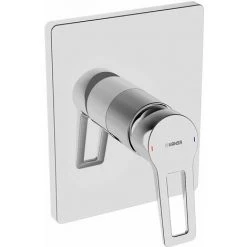 Robinet De Douche Hansa Hansatwist, Kit De Montage Final, Encastré, Levier à Bille, Rosace Carrée, 89859085 - 89859085