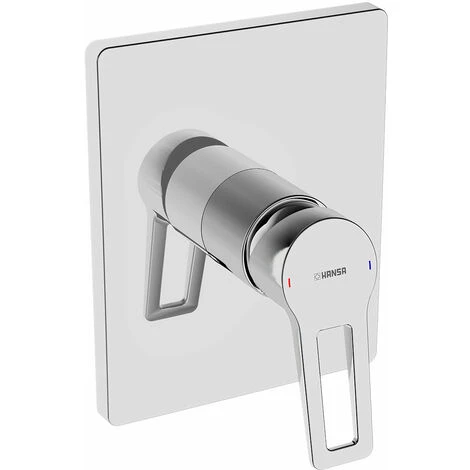 Robinet De Douche Hansa Hansatwist, Kit De Montage Final, Encastré, Levier à Bille, Rosace Carrée, 89859085 - 89859085 5 Robinet De Douche Hansa Hansatwist, Kit De Montage Final, Encastré, Levier à Bille, Rosace Carrée, 89859085 - 89859085 – Image 3