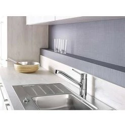 Mitigeur D'evier Hansaprimo Chrome, DN15, Bec Orientable, Entraxe 210mm 5 Mitigeur D'evier Hansaprimo Chrome, DN15, Bec Orientable, Entraxe 210mm -HANSA Soldes 33054692 2