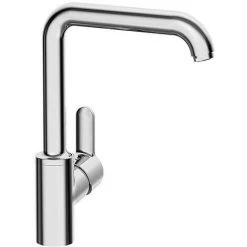 Mitigeur D'évier Hansaprimo Chrome, DN15, Bec Orientable Entraxe 192mm