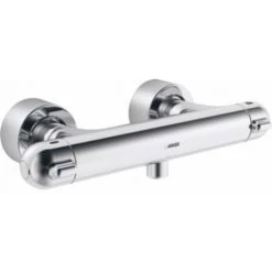 Hansa Hansacare Mitigeur Douche Thermostatique Avec Raccord Caché Fermable Chrome - Chrome