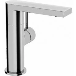Hansa Stela Mitigeur Monotrou Maniement Latéral Bec 12.3cm Chrome - Chrome