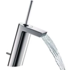 Hansa Stela Mitigeur Monotrou Maniement Latéral Bec 12.3cm Chrome - Chrome -HANSA Soldes 39327501 5