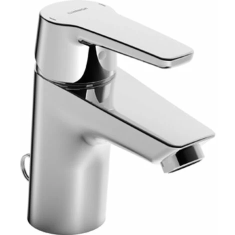 Hansa Polo Mitigeur De Lavabo Avec Bec Fixe 10.3cm Avec Chaîne D'évier Chrome - Chromé 3 Hansa Polo Mitigeur De Lavabo Avec Bec Fixe 10.3cm Avec Chaîne D'évier Chrome - Chromé