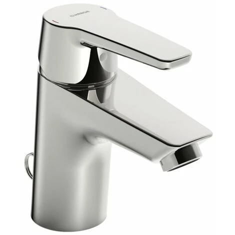 Hansa Polo Mitigeur De Lavabo Avec Bec Fixe 10.3cm Avec Chaîne D'évier Chrome - Chromé 6 Hansa Polo Mitigeur De Lavabo Avec Bec Fixe 10.3cm Avec Chaîne D'évier Chrome - Chromé – Image 4