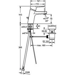 Bassin Mitigeur HANSATWIST DN 15, Support De Levier 09092285 11 Bassin Mitigeur HANSATWIST DN 15, Support De Levier 09092285 -HANSA Soldes 42157830 5