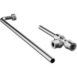 Hansaminimat Kit Raccordement Tuyau 3/8 Chrome