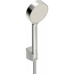 Hansa Hansabasicjet Set De Douche à Main, Technique Anti-calcaire, Diamètre 95 Mm, 1 Jet, 44680113 - 44680113