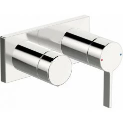 Hansa Hansaloft Mitigeur De Bain Et Douche, Set De Finition, Rosace Carrée, Encastré, 57649583 - 57649583