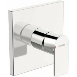 Hansa HANSASTELA Set De Finition Pour Mitigeur De Douche, Rosace Carrée, 87859073 - 87859073