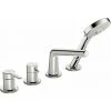 Hansa HANSADESIGNO Style Mitigeur De Bain, 4 Trous, Saillie 190mm, 53122063 - 53122063 -HANSA Soldes 69110682 1