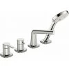 Hansa HANSADESIGNO Style Set De Montage Final Pour Bain/douche, 4 Trous, Saillie : 189mm, 53122083 - 53122083 -HANSA Soldes 69110684 1