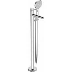 Hansa HANSADESIGNO Style Mitigeur De Bain Avec Tube De Trop-plein, 1 Trou, Saillie : 209mm, 53272083 - 53272083