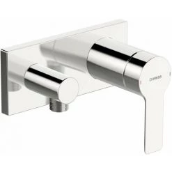 Robinet De Douche Hansa Hansaligna, Kit De Finition, Avec Dispositif De Sécurité, Encastré, Saillie : 60mm, 44549583 - 44549583