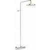 Hansa Hansamicra Système De Douche, Douche De Tête 200mm, Ronde, Sans Douchette à Main, Saillie 427-452mm, Chromé, 44350100 - 44350100 -HANSA Soldes 69256004 1