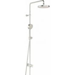 Hansa Hansabasicjet Système De Douche, Douche De Tête 200 Mm, Ronde, Raccordement Direct, Saillie 407mm, 44390200 - 44390200