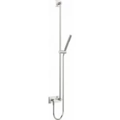 Hansa Hansamatrix Kit Barre De Douche Murale, Montage Final, Encastré, 1100mm, Réglable, Rosace Carrée, 44420100 - 44420100