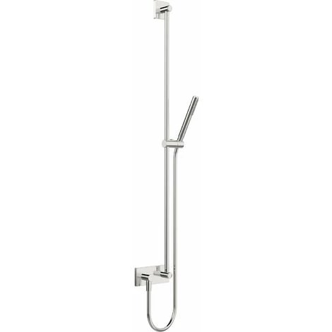 Hansa Hansamatrix Kit Barre De Douche Murale, Montage Final, Encastré, 1100mm, Réglable, Rosace Carrée, 44420100 - 44420100 3 Hansa Hansamatrix Kit Barre De Douche Murale, Montage Final, Encastré, 1100mm, Réglable, Rosace Carrée, 44420100 - 44420100