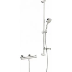 Robinet De Douche Hansa Hansaunita, Barre De Support De Douche 952 Mm, 3 Jets, Chromé, 48130131 - 48130131