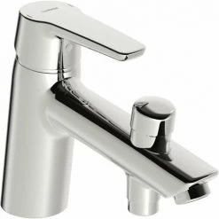 Hansa HANSAPOLO Mitigeur De Bain/douche, Avec Frein à Eau, Saillie 164mm, 51622193 - 52392293