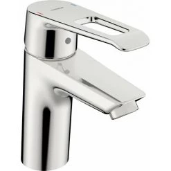 Hansa HANSAPOLO Mitigeur De Lavabo, Support De Chaîne Sans Chaîne, Saillie 110mm, 515022930005 - 51522286