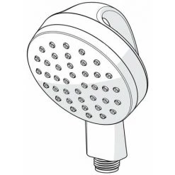 Hansa Hansamedipro Douchette à Main Anti-aérosol 10cm Blanc - Blanc -HANSA Soldes 69976442 5